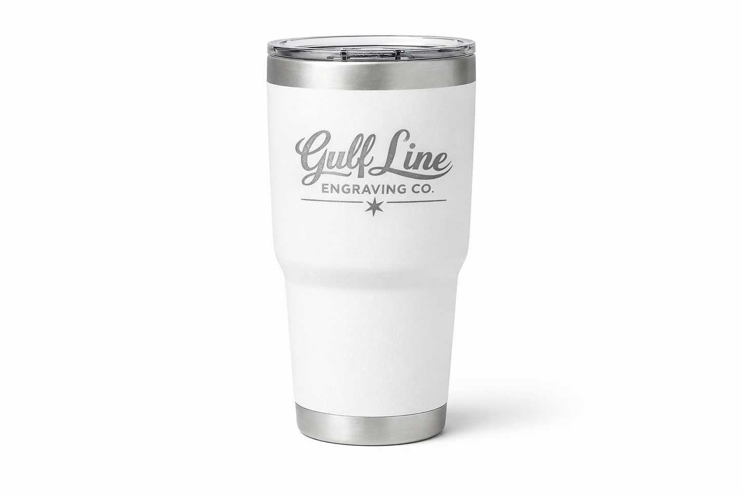 30oz Laser Engraved Stainless Steel Tumbler – Custom Engraving