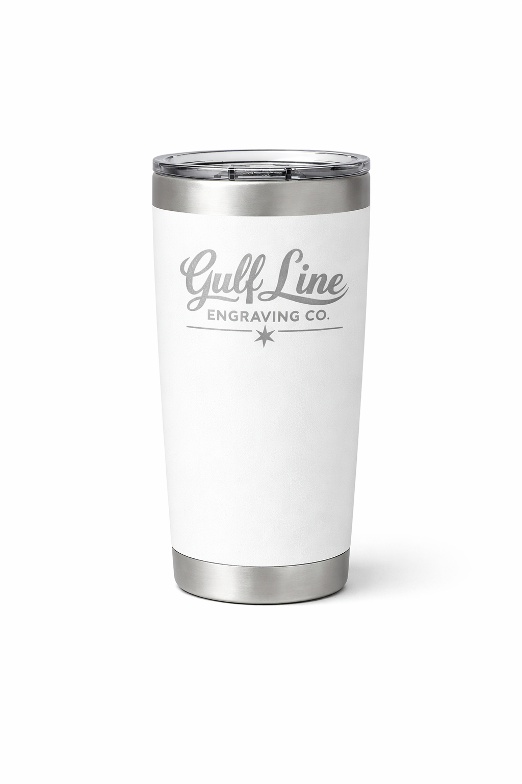 Laser Engraved 20oz Stainless Steel Tumbler