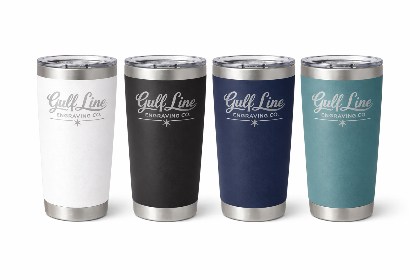 Laser Engraved 20oz Stainless Steel Tumbler
